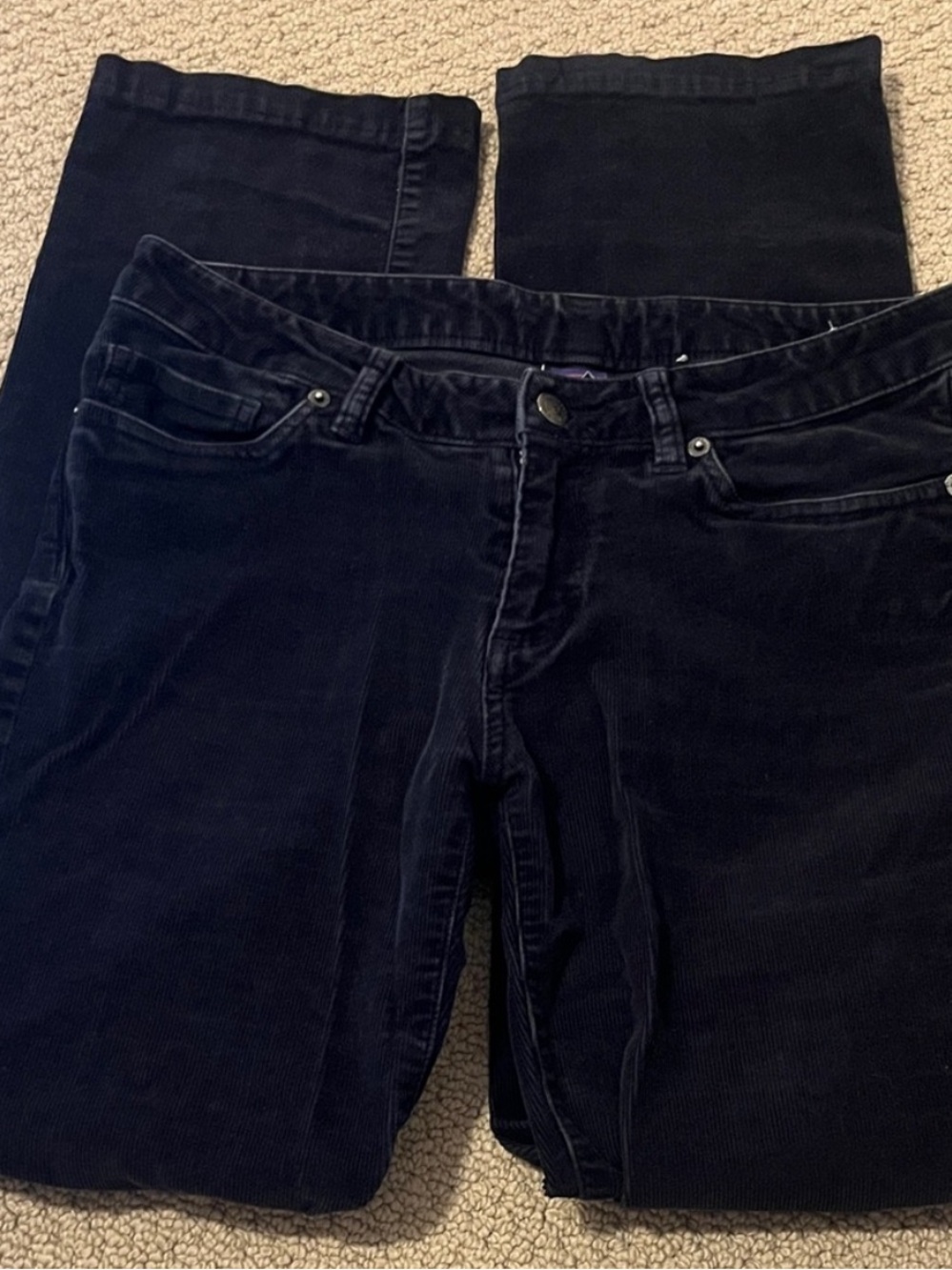 PATAGONIA Corduroy Pants Navy 28 Straight Leg